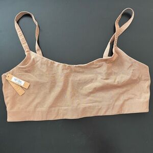 SKIMS Seamless Tan Bralette